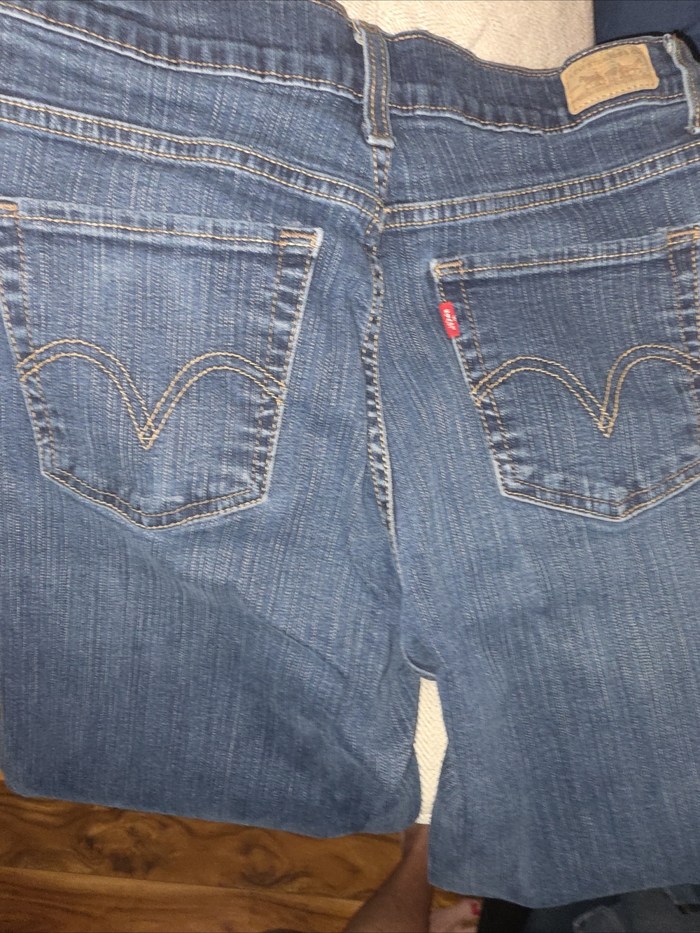 Women's Levis 512 12P Perfectly Slimming Bootcut Denim Jeans